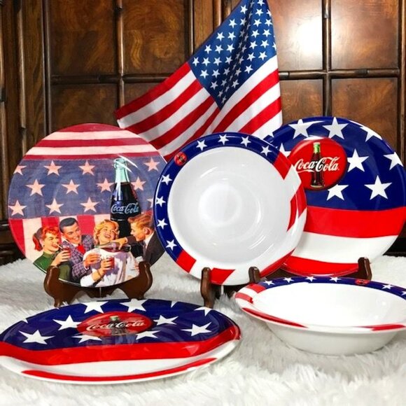 Melamine Dinnerware Sets Vintage Dishes Seasonal Santa Fe Hand